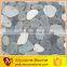 multi color natural flat pebble floor and bathroom wall tile