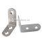 Furniture Hardware Iron 90 Degree 4 Holes Angle Corner Bracket