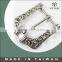 Western antique pin style unisex flora flower belt buckles