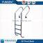 New design stainless steel Stardard Pool Ladder for above ground swimming pool