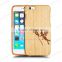 Pretty Engraving Protective Wooden Phone Case for IPhone 5/5s/6/ss/6 plus
