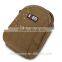 Khaki Outdoor Running Sport Armband Wrist Bag for 4.3 inch Gym Mobile Phone Arm Holder