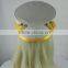 White musical playing cap top hat hard hat