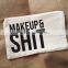 eco-friendly canvas cosmetic bag makeup