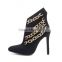 women heel shoes newest designs christmas shoes 2017 PF4409