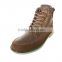 New design men's zipper leather boots casual shoes