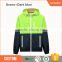 Contrast colors Unisex windproof jackets