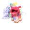 Funny face finger gloves/finger puppet glove/red knitted glove lovely calf