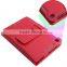 Wholesale Red Flip Tailor Belt Clip Stand PU Leather Tablet Case for Tablet Google 2 With Keyboard