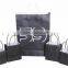 Fashion Black Paper Carrier Bags,cheap Brown Kraft Paper Bags