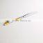 stainless steel cutlery with golden plated