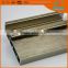 Free Sample Brush Champagene Gold Motorhome Rv Aluminum Door Frame Extrusion