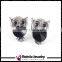 European Style Accessories Night Owl Stud Earring 3 Colors
