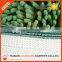 green fluffy polyester chenille mat