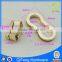 H-635 light gold metal turn lock elegant design for handbag