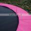 Aosom Pink 14' Fitness Trampoline Replacement Safety Pad Spring Cover