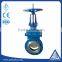 flange type or lug type knife gate valve with hand wheel