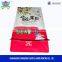 Hot sale and customized print snack food plastic flat bottom side gusset bag