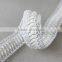 100% polyester kintted lace trim with white color leather ribbon trimmings for garment