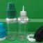 PET Plastic Needle Tip Bottles for e cigarette ilo with child proof cap