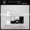 15ml clear black white plastic airless pump bottle