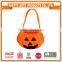 Halloween pumpkins felt bag for promotion