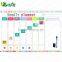 Dry Erase Calendar Flexible Magnet Board for Refrigerator 12 X 16.5 Inches Magnetic Organizer