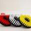 Various Size Hot Selling Cheap Red Color Round Wheel Cleaning Brush for Drill