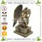 factory custom made handmade carved hot new product resin statue angel
