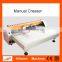 660e auto creasing manual paper creaser/Single Creasing, spine and hinge creasing, perforating and slitting