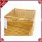 Graceful Widely Use Handwoven SGS Testing Storage Basket With Dividers