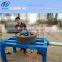 Compared to tyre cutting machine, tyre doubling / unpacking machine is easier to operate and has no power comsumption