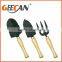 Best Quality Garden Tool New Design Wood Handle Metal Head Garden Tool Set