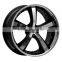 Factory oem PCD high quality black small wheels