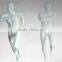 Male Running Realistic Strong Athletic Fiberglass Mannequin Display For Sale