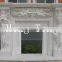 Artificial White Marble Fireplace Surround With Child Statue