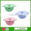 Food grade silicone baby bowl / silicone soup bowl for durable using