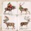 Ceramic square plate porcelain square plate promotion christmas square plate