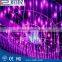 led meteor shower tube lighting for nightclub decor