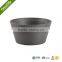 small round outdoor flower pot