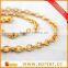 Newest Shiny Cut LIGHT GOLD Plated Chunky Aluminium Curb Chain Necklace