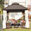 Outdoor furniture grilled gazebo parts