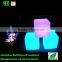 RGB Color Changing LED Cube / LED Cube Chairs / Glowing Cube Seat