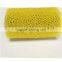 4' European style yellow polyester plastic core paint roller cover