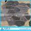 Irregular black cheap flagstone