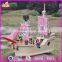 2017 new design funny children wooden pirate ship toy for sale W03B061