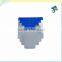 Stainless steel blade with round edge plastic handle 4pcs/set scraper putty knife