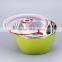 stainless steel keep food fresh bowl without lid