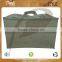 PP Laminated jute shopping bag with jute handle & with one color print two side