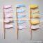 Decorations Party Supplies Food Picks cake decoration Wood Flag toothpick for party